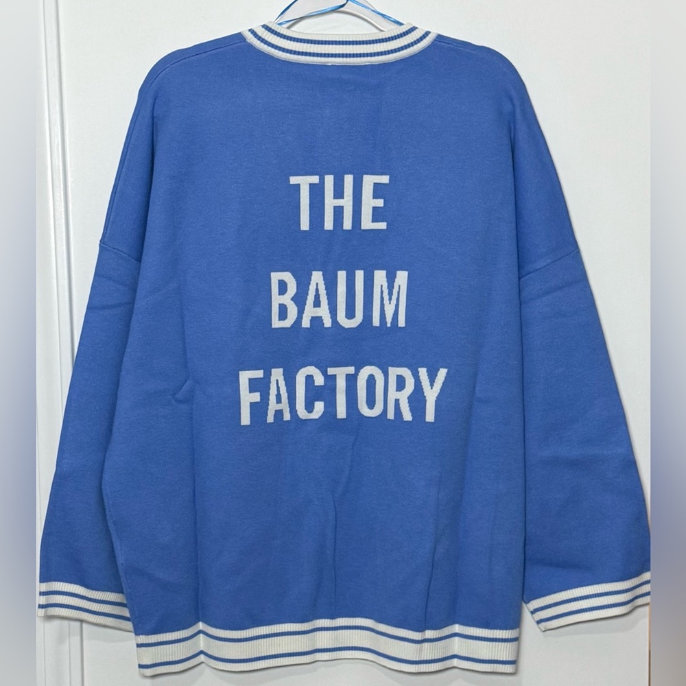 Baum Und Pferdgarten NWT Cissi The Baum Factory Wedgewood Blue Cardigan - Picture 4 of 6